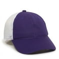 thumbnail image 1 of Outdoor Cap FWT-130 Heavy Garment Washed, Mesh Back-Purple/White-Adult, 1 of 8