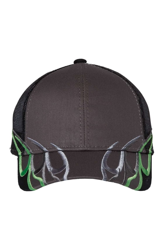 Flame Mesh-Back Cap