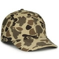 thumbnail image 1 of Outdoor Cap GC-100 Solid Back And Canvas Camo-Vintage Waterfowl, 1 of 8