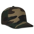 thumbnail image 1 of Outdoor Cap GC101 5-Panel Generic Camo Solid Back Cap-Woodland, 1 of 8