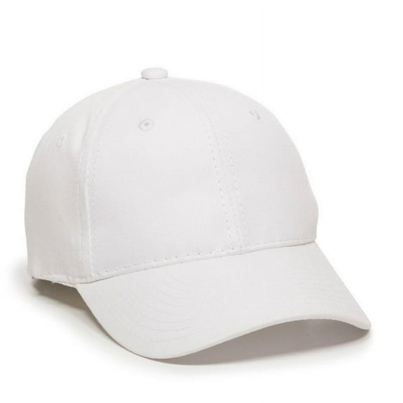 Outdoor Cap GL-271 Mid to Low Profile Basic Cotton Twill-White-Youth
