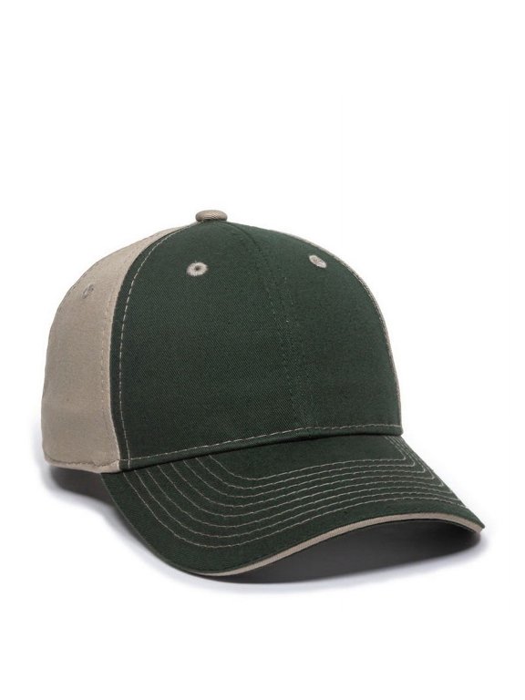 GWT-101 Contrast Sandwich and Eyelets-Dark Green/Khaki