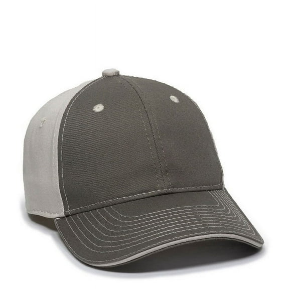 Outdoor Cap GWT-101 Contrast Sandwich and Eyelets-Olive/Putty