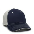 thumbnail image 1 of Outdoor Cap GWT-101 Contrast Sandwich and Eyelets-True Navy/Putty, 1 of 8