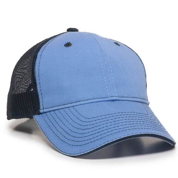 Outdoor Cap GWT-101M Washed Mesh Back-Bay Blue/Navy