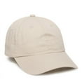 thumbnail image 1 of OC Sports GWT-116  Adj. Garment Wash Cotton Baseball Cap - Putty, 1 of 8