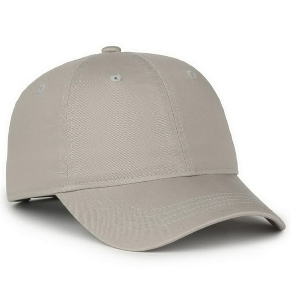 Outdoor Cap GWT-SB Low Crown Cotton Twill Cap-Light Grey