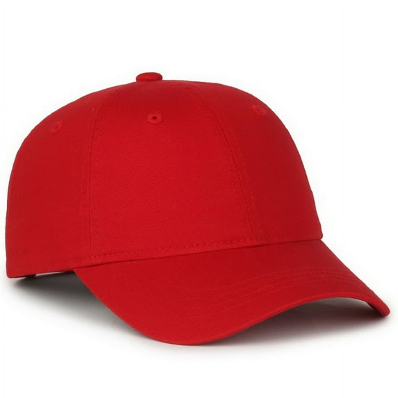 Outdoor Cap GWT-SB Low Crown Cotton Twill Cap-Red