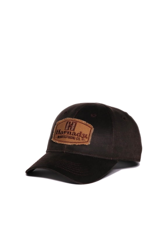HRN07A Hornady Patch Logo Meshback Cap, Brown, One Size