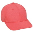 thumbnail image 1 of Outdoor Cap HTR-100 Heathered 6 Panel Cap-Heathered Coral, 1 of 5