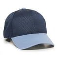 thumbnail image 1 of Outdoor Cap JM-123 Jersey Mesh-Navy/Columbia Blue-Adult, 1 of 8