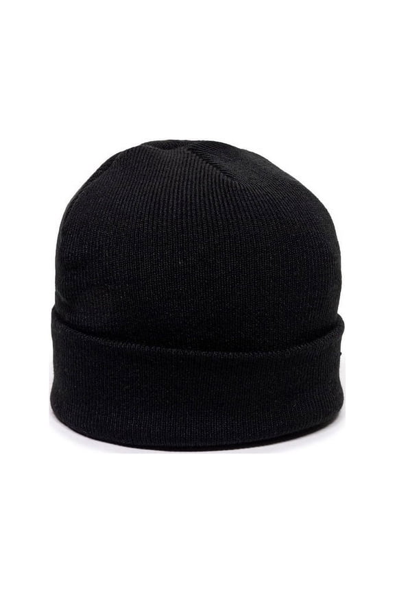 KN-400-BLK Black Knit Beanie