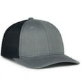 thumbnail image 1 of Outdoor Cap MB2020 Premium Trucker Cap-Heathered Grey/Navy, 1 of 8