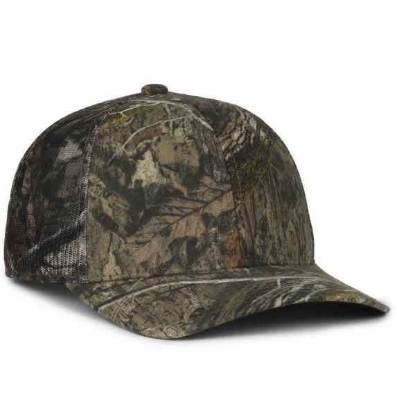 Outdoor Cap MB2020CAMO Canvas Camo Front Panels-Mossy Oak Country DNA