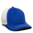 thumbnail image 1 of OC Sports MWS1125 Proflex Fit Sandwich Mesh Ball Cap - Royal White, 1 of 8