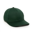 thumbnail image 1 of OC Sports MWS25 Flexible Fitting Cap - Dark Green, 1 of 8