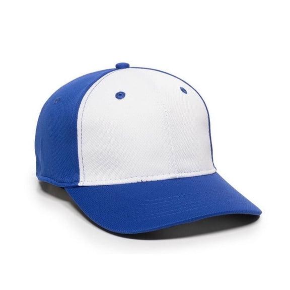 OC Sports MWS25 Flexible Fitting Cap - White Royal Royal