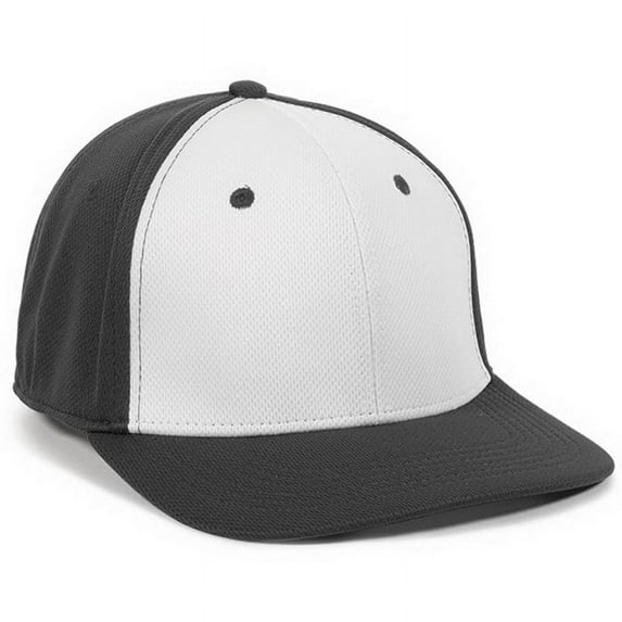 Outdoor Cap MWS50 ProTech Mesh, Adjustable On Field, White/Black/Black, One Size