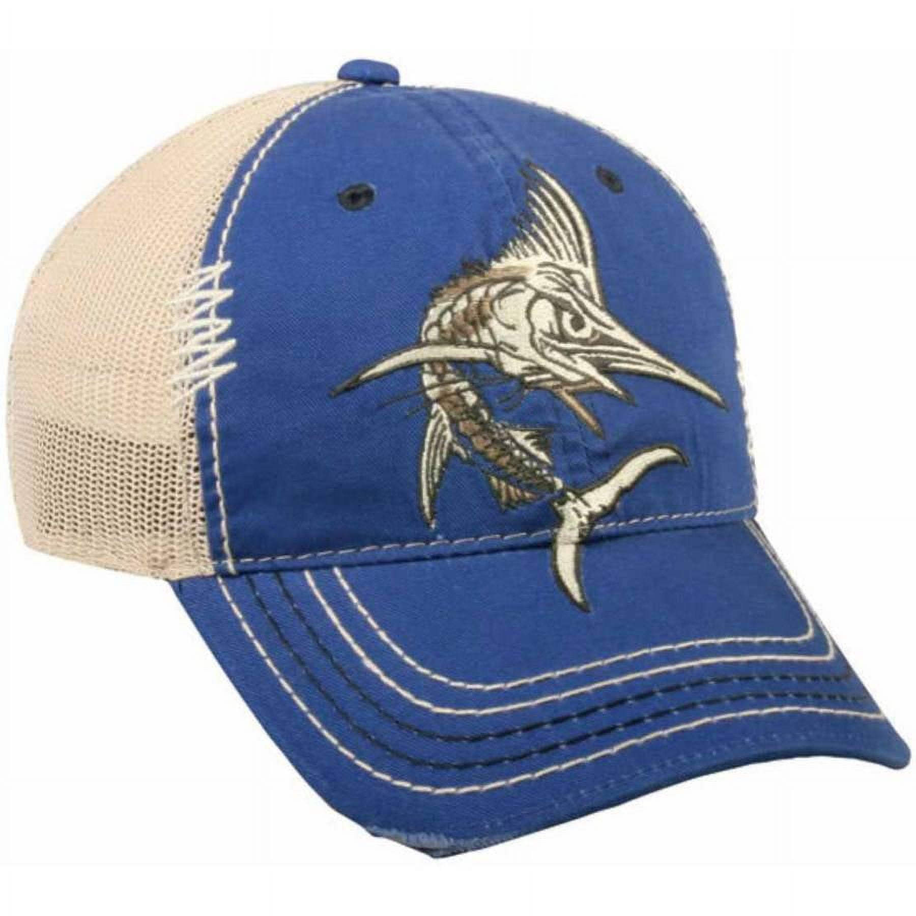 Outdoor Cap Marlin/Swordfish Bonefish Mesh Back Hat 