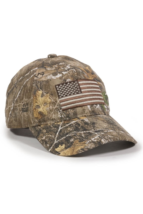 Men's Standard Camouflage Americana Cap, Adult