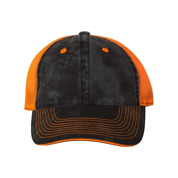 Outdoor Cap - New IWPF - Men - Washed Brushed Mesh-Back Camo Cap