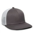 thumbnail image 1 of OC Sports OC12M Phenom Performance Twill Front Panel Cap -Graphite White, 1 of 8
