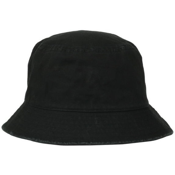 Outdoor Cap OC200 Classic Cotton Bucket Hat-Black