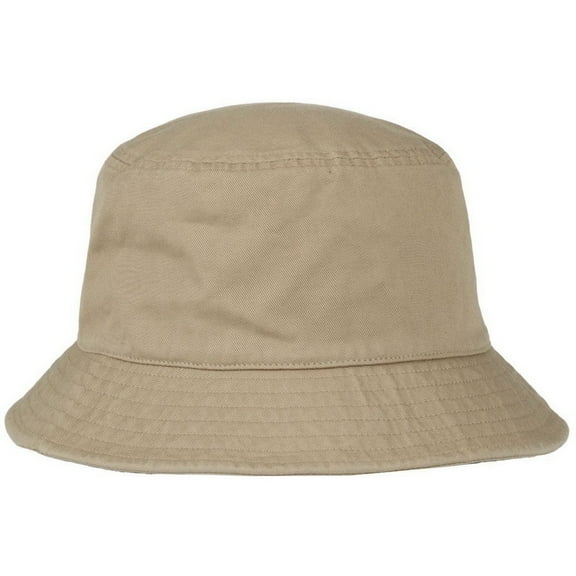 Outdoor Cap OC200 Classic Cotton Bucket Hat-Khaki