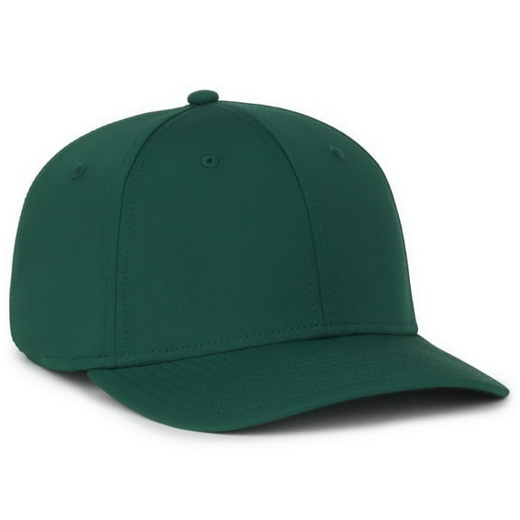 Outdoor Cap OC360PF Pro Round Crown Performance Cap-Dark Green