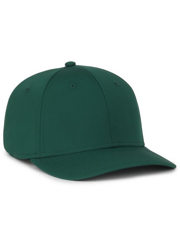 OC360PF Pro Round Crown Performance Cap-Dark Green