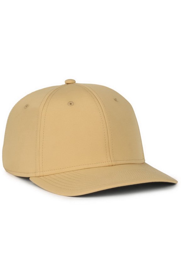OC360PF Pro Round Crown Performance Cap-WHEAT