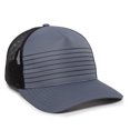 thumbnail image 1 of Outdoor Cap OC503M Moisture Wicking Polyester Front Panels-Charcoal/Black, 1 of 8