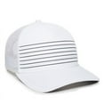 thumbnail image 1 of Outdoor Cap OC503M Moisture Wicking Polyester Front Panels-White/Black, 1 of 9