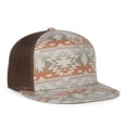 thumbnail image 1 of Outdoor Cap OC510P Printed 5-Panel Mesh Back Cap-Sand-Aztec-Brown, 1 of 8