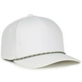 thumbnail image 1 of Outdoor Cap OC550PF Structured Solid Back Hat - WHITE, 1 of 8