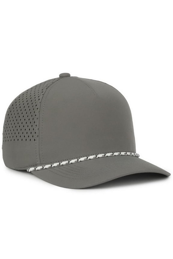 OC551PF High Crown Performance Cap-Charcoal