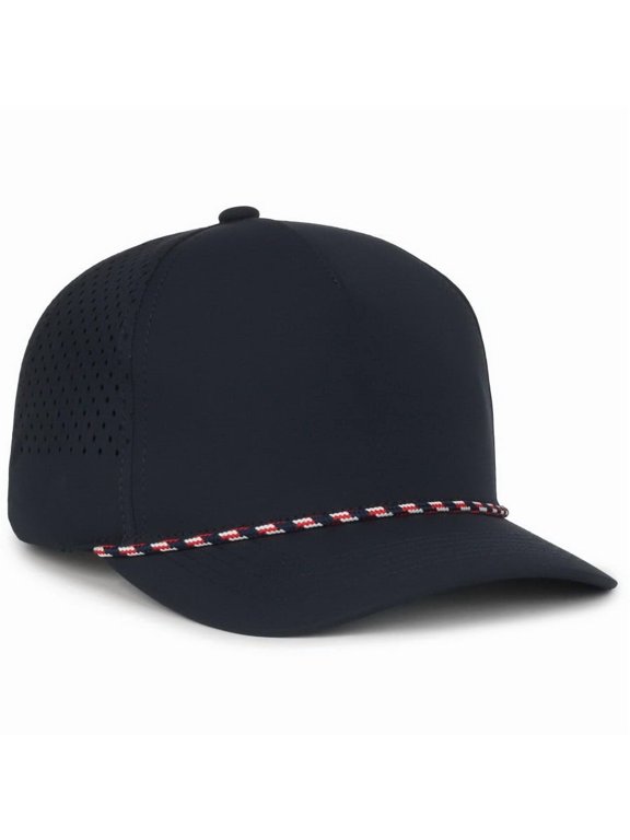OC551PF High Crown Performance Cap-Navy