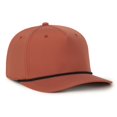 thumbnail image 1 of Outdoor Cap OC558 Recycled Solid Back w/Cord Cap-Rust-Black-Cord, 1 of 8