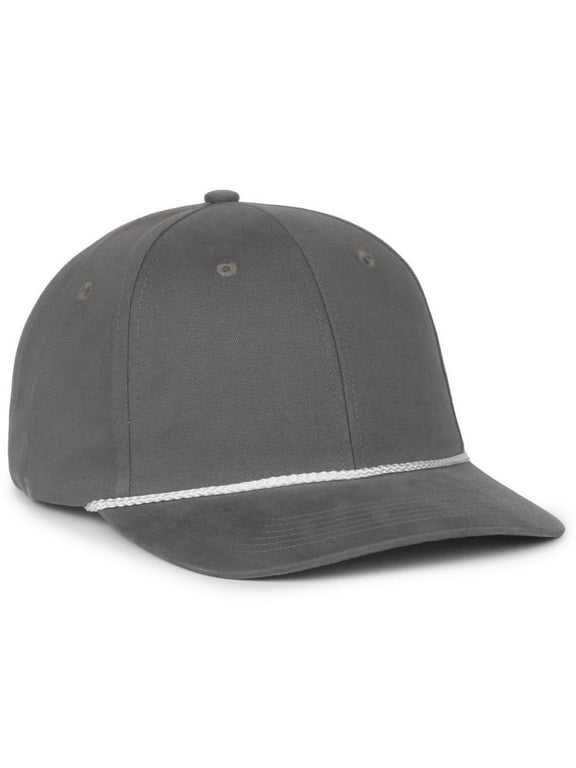 OC602 Mid Crown Structured Cap-steel