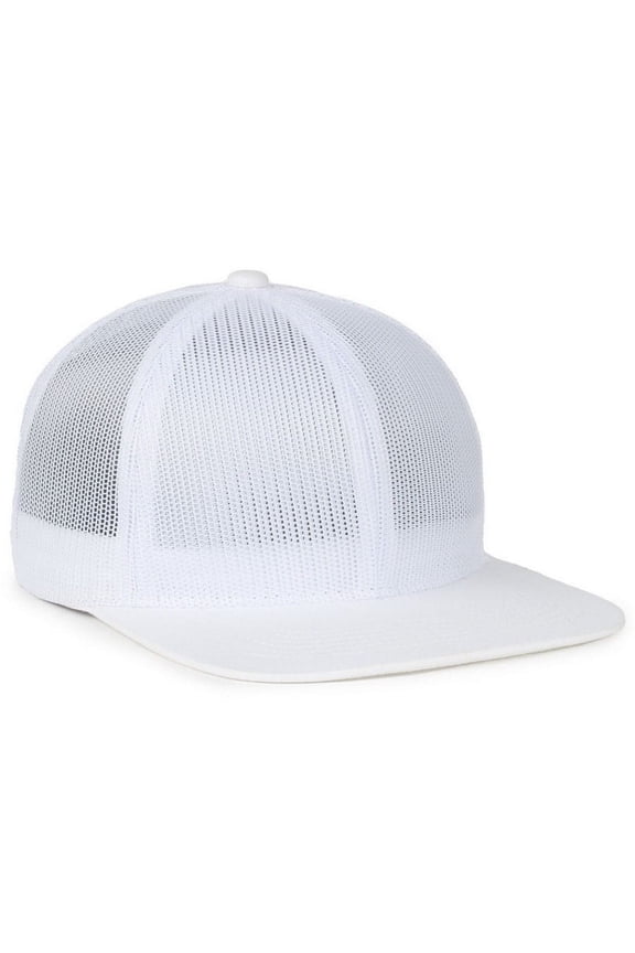 OC604M Full Mesh 6-Panel Cap-White