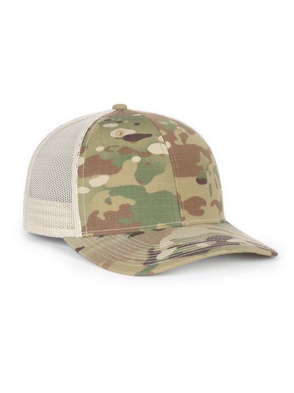 OC771CAMO Ultimate Trucker Cap-Multicam /Khaki-Adult
