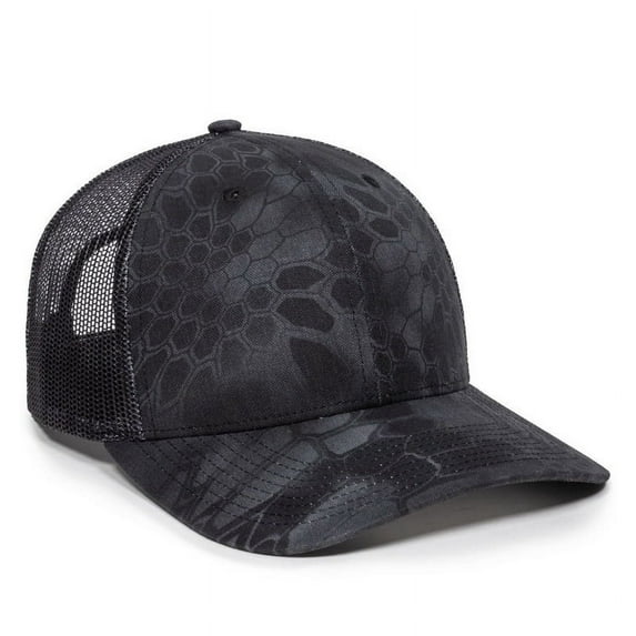 Outdoor Cap OC771CAMO Ultimate Trucker Cap-Kryptek Typhon-Adult