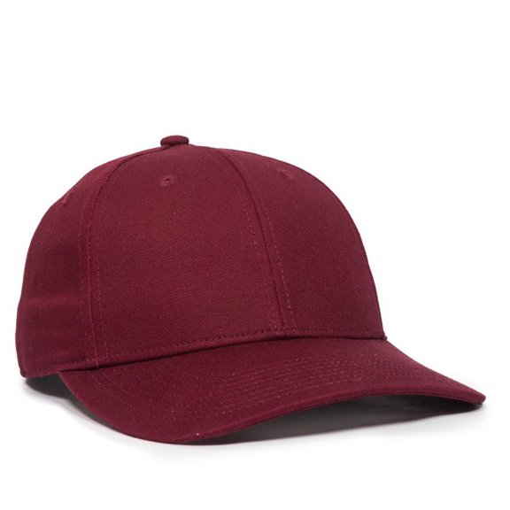 Outdoor Cap OC871 Premium Modern Solid Back-Maroon-Adult
