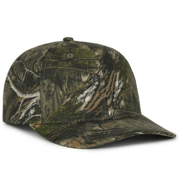 Outdoor Cap OC871CAMO Canvas Camo Front Panels-Mossy Oak Country DNA