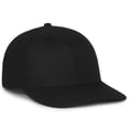 thumbnail image 1 of Outdoor Cap OC871PF Moisture Wicking Polyester Sweatband Cap-Black-Adult, 1 of 8