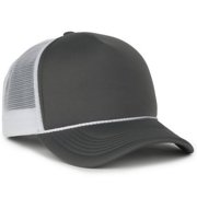 Outdoor Cap OCFOAM 5-Panel Foam Cap-Charcoal/White