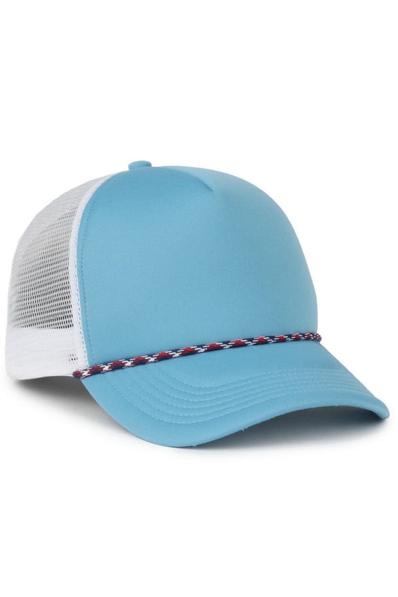 OCFOAM 5-Panel Foam Cap-Surf Blue/White