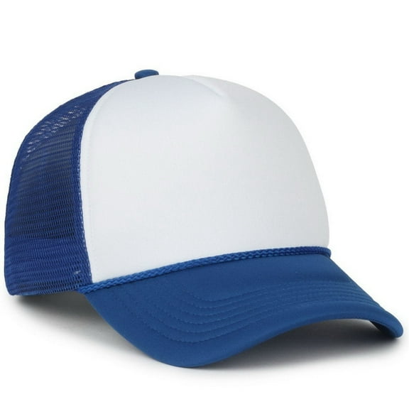 Outdoor Cap OCFOAM 5-Panel Foam Cap-White/Royal/Royal