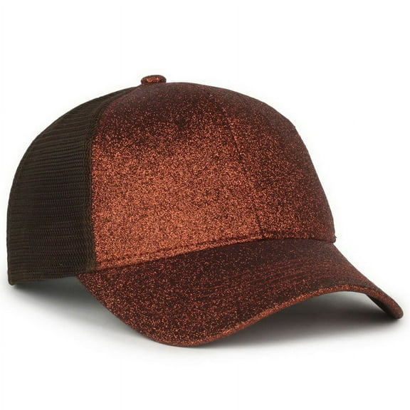 Outdoor Cap OCGLTR Small/Ladies Fit Cap, Slight Pre-Curved Visor-Copper/Brown