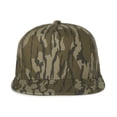 thumbnail image 1 of Mossy Oak Original Bottomland Camo Hat – High Profile Flat Bill Snapback, Structured Hunting Cap, One Size, 1 of 7